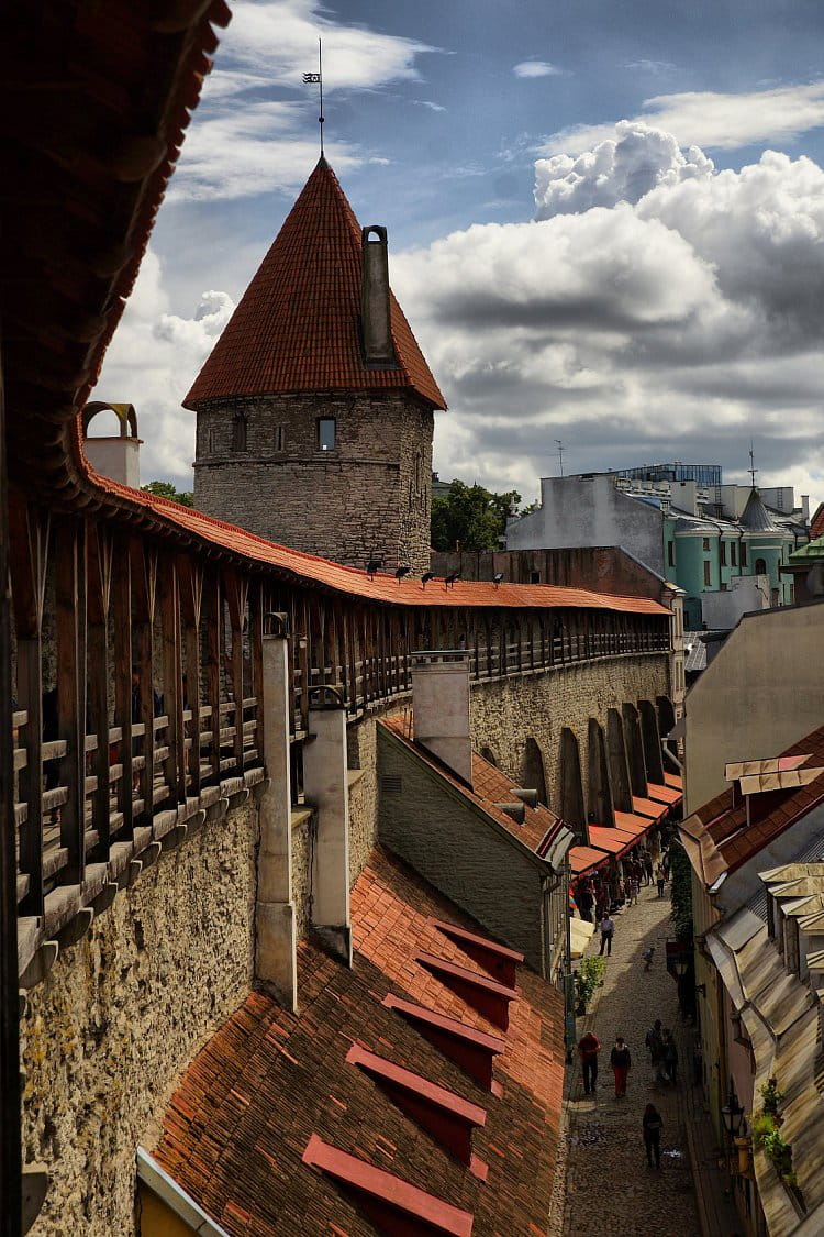Tallinn - staré hradby
