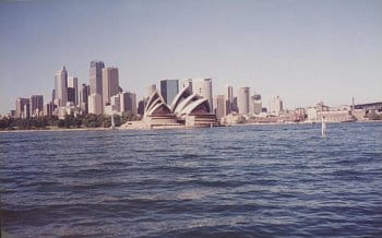 Sydney z lodě