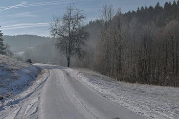 Cesta v zimě