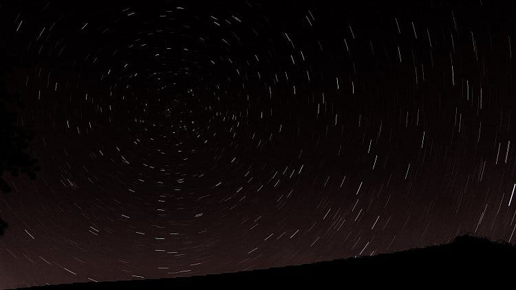 Star trails