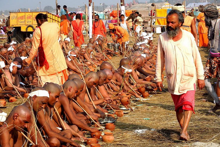 Sádhuovia na Kumbh Mela