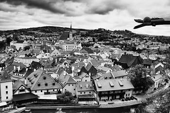 Krumlov černobílý