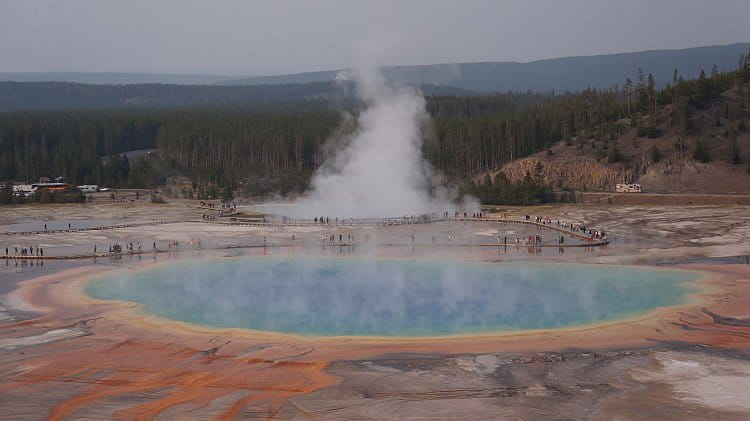 Barevný Yellowstone