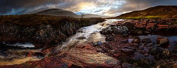 Svítání v Glen Coe