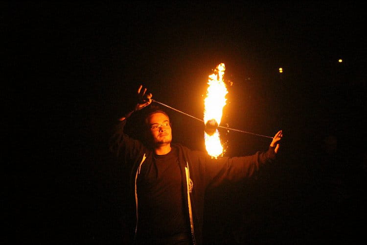 Fireshow na Štvanici