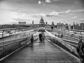 Londýn Millenium Bridge