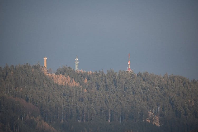 A co takhle mrknout na rozhlednu odzdola?