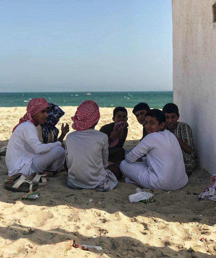 Děti v Ománu