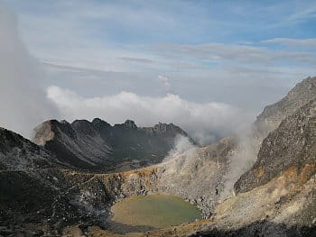 Mount Sibayak Berastagi volcano