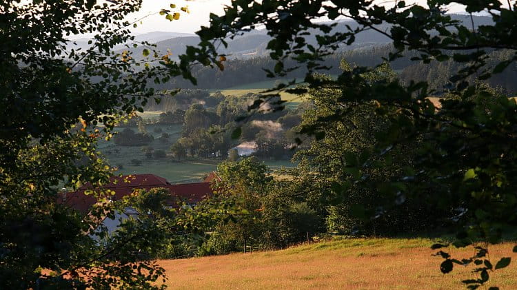 ranní Šumava