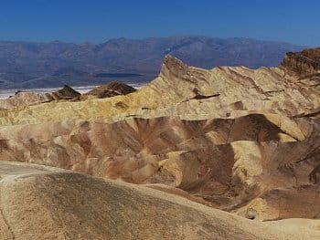 Údolí smrti - Zabriskie Point USA