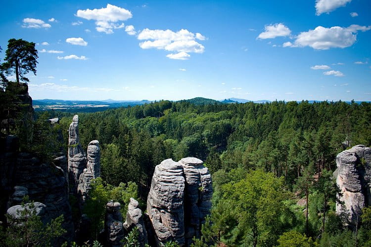 Od Prachovských skal, přes Trosky, až po Ještěd