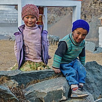 Děti z vesnice Testa - Zanskar