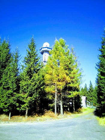 Brdy meteorologický vysílač Oraha