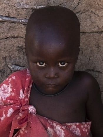 Masaiské dítě