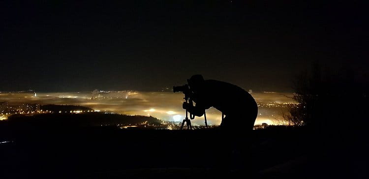Nocni lov pohadkove mlhy