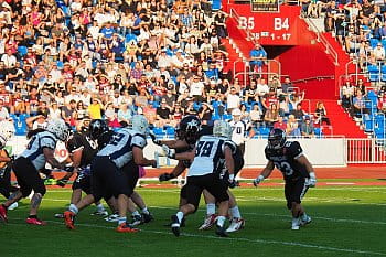 Czech Bowl 2018 Ostrava. Steelers Ostrava versus Prague Black Panters