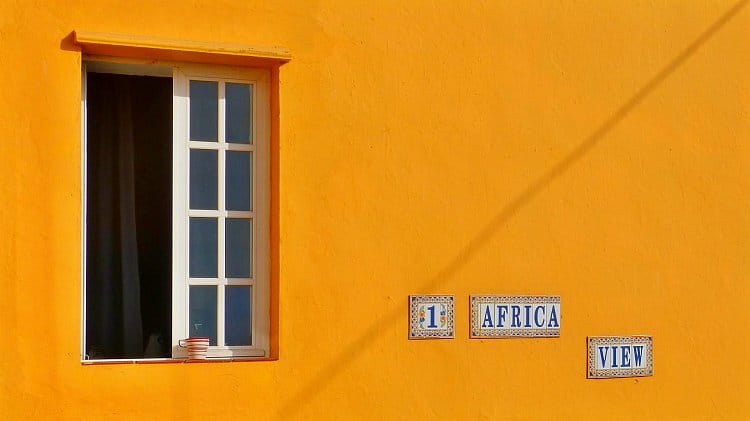 Dům s vyhlídkou na Afriku
