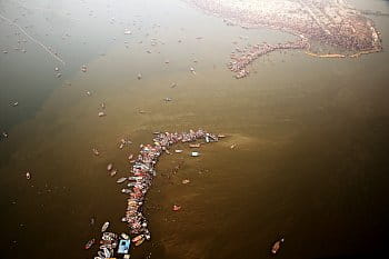 Na soutoku řek Gangy a Jamuny (Kumbh Mela 2019)