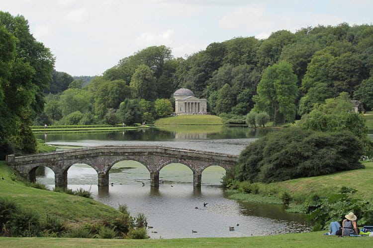 1 - malebná Anglie, zahrady ve Stourhead