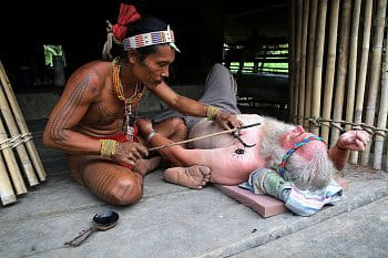 Tetování od šamana
