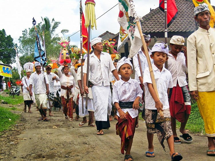 Lidé na Bali