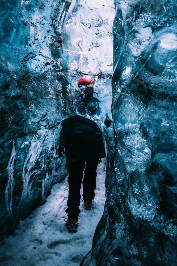 Ledové bludiště v srdci Vatnajökull