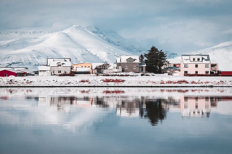 Ikonické Islandské městečko Höfn