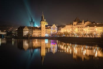 Noc v Praze