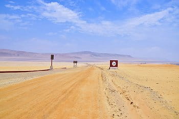 Na cestách v poušti