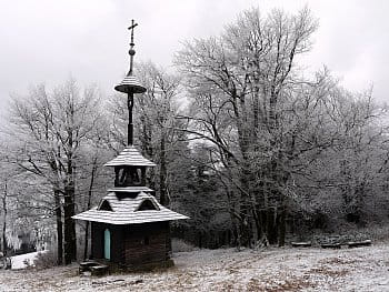 Valašská zvonička na Pustevnách