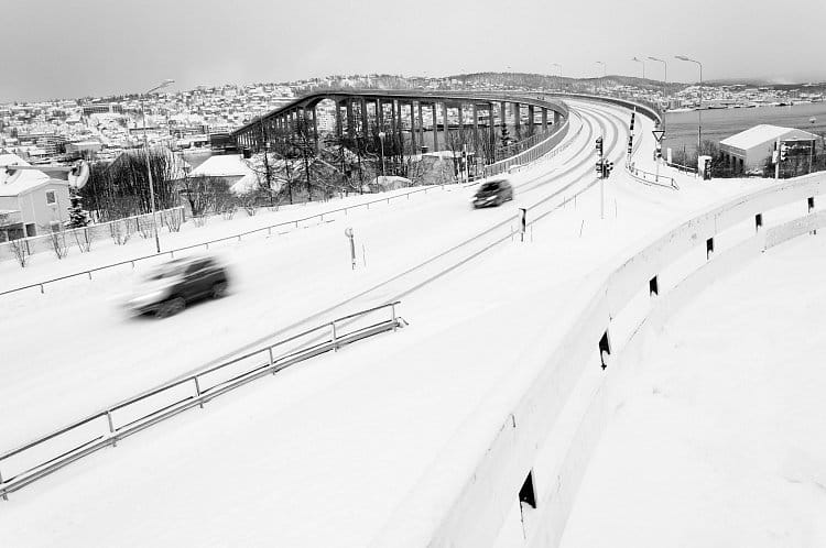 snowy roads