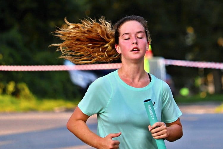 Žena v běhu