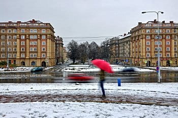 Prší, tak rychle