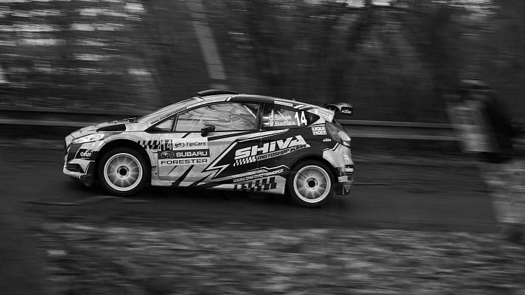 Ford Fiesta R5 na Pražském Rallysprintu