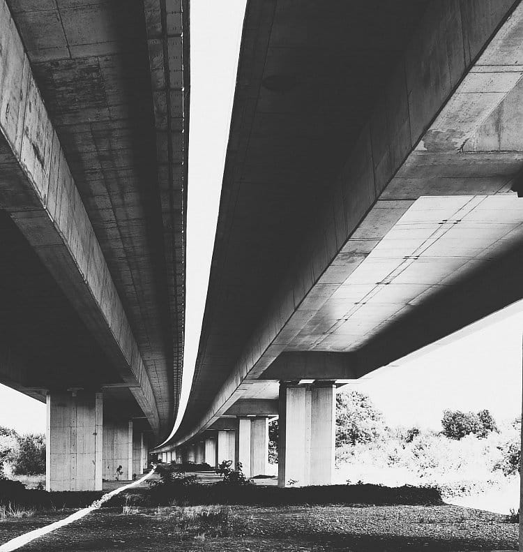 Under the bridge