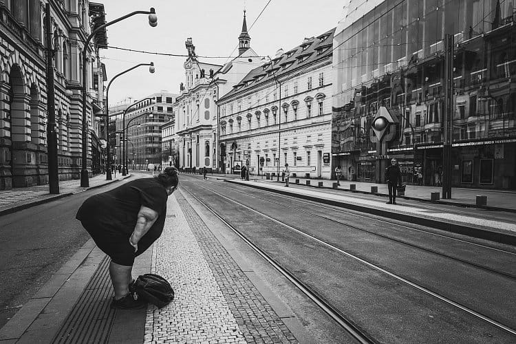 Čekání na tramvaj