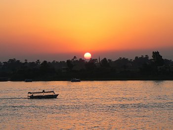 Západ na Nilu