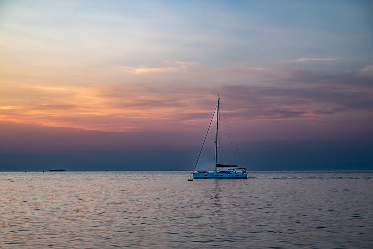 Podvečerní jachting