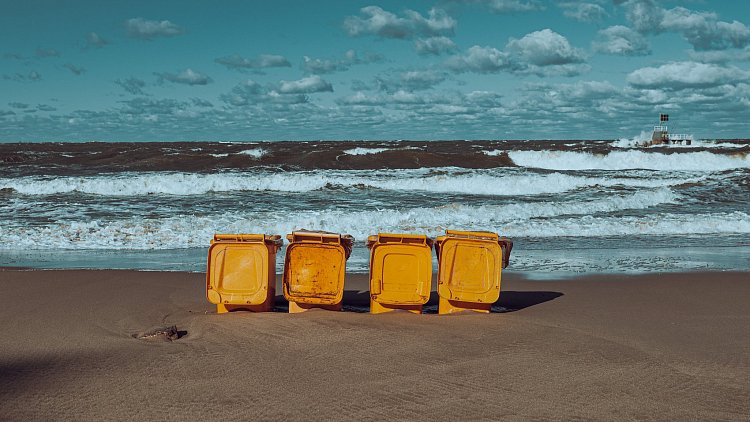 Friends on the beach