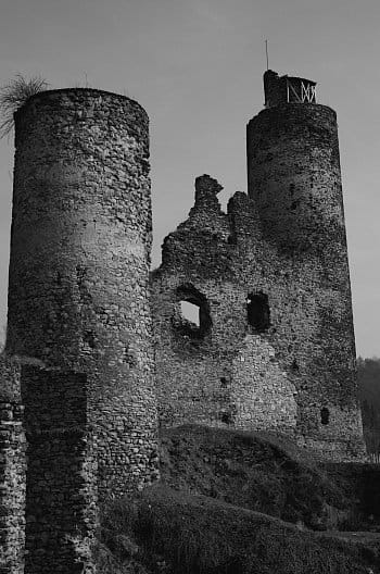 Pohled starého hradu