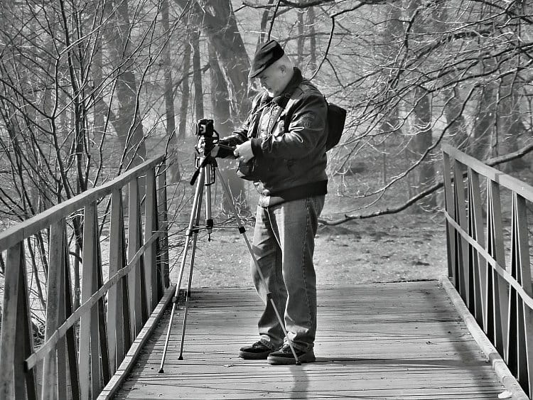 Vášnivý fotograf