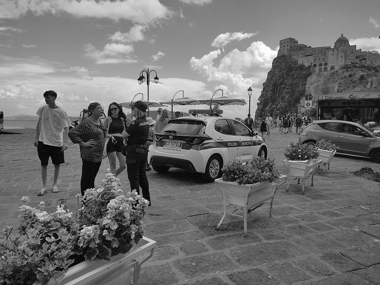 Policie na ostrově Ischia