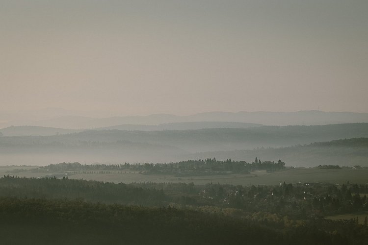 Ráno na rozhledně