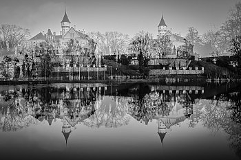 Zámek Raduň v multiexpozici