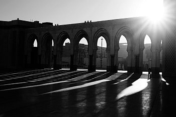 Vstupní brány do mešity Hassana II. v Casablance