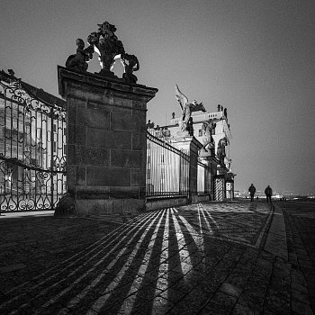 Podvečer na Hradčanech