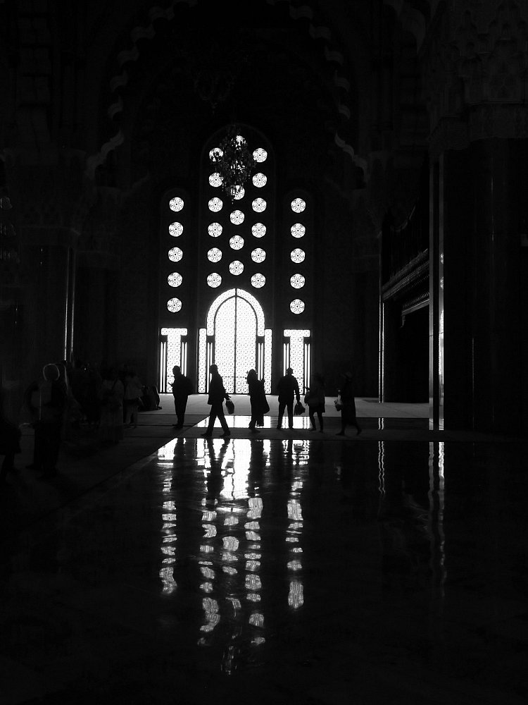 Mešita Hassana II. v Casablance - interiér