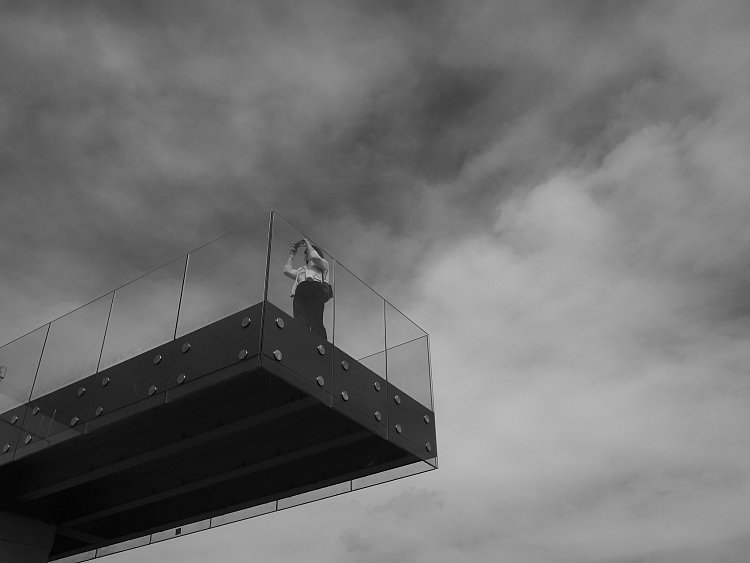 In the sky