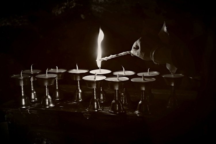 Máslové lampičky